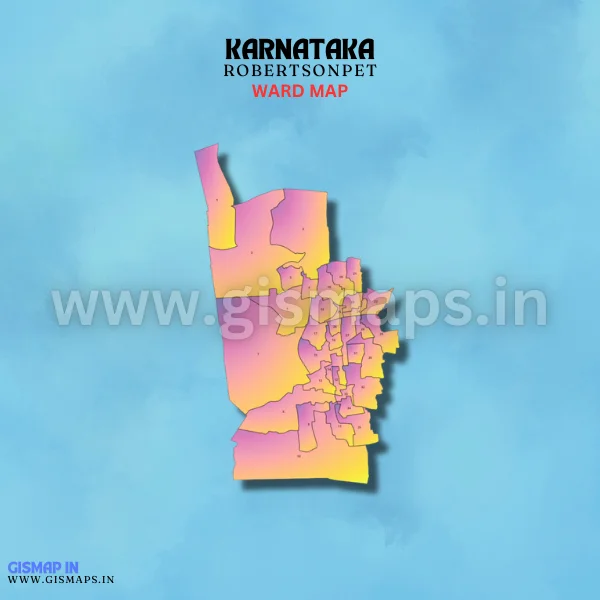 Robertsonpet Ward Map (Karnataka)